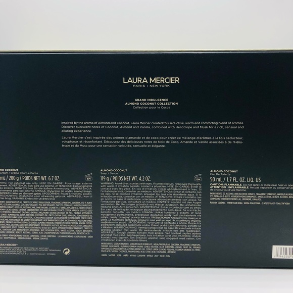 Mother's Day Special! Laura Mercier- Almond Coconut Collection Triplet Gift Set - Picture 4 of 7